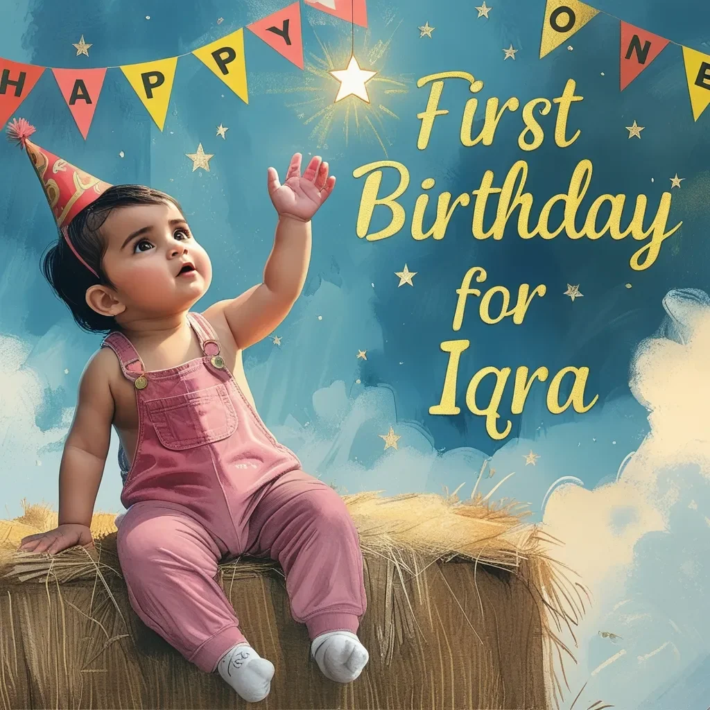 First Birthday For Child